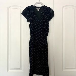 H&M Black Patterned Dress